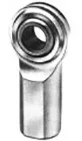 Female Bronze Rod End, 1 5/8 L, 3/8-24 Thread, 3950 Radial Load