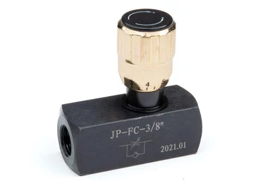 Flow Control Valve, Carbon Steel, 5000 PSI, 1/2 NPT Port