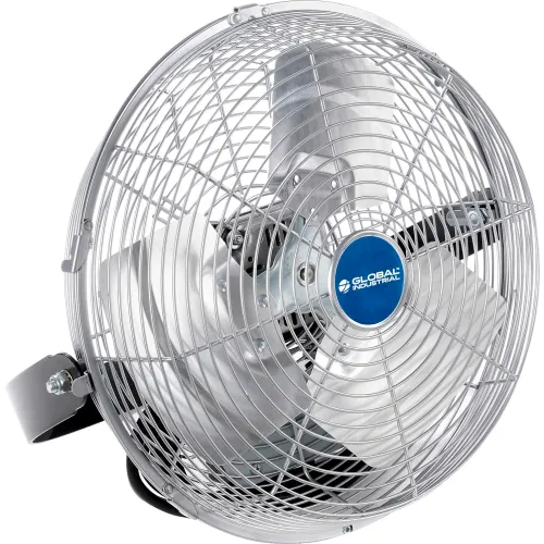 Global Industrial™ 12" Industrial Workstation Fan, 1,855 CFM, 1/15 HP, 1500 RPM