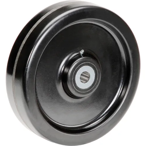 Global Industrial™ 12" x 3" Molded Plastic Wheel - Axle Size 1"