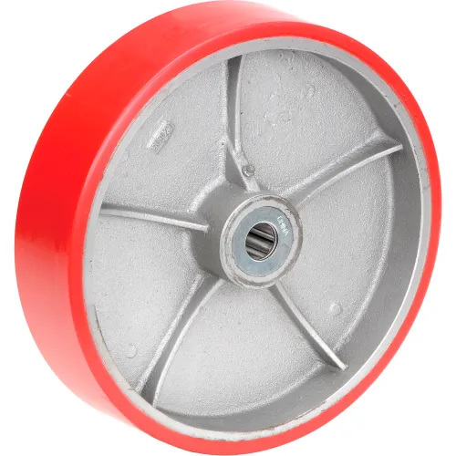 Global Industrial™ 12" x 3" Polyurethane Wheel - Axle Size 1"