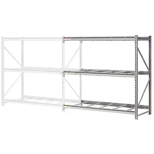 Global Industrial™ 3 Level, Extra HD Bulk Storage Rack, No Deck, Add On, 60"W x 36"D x 72"H