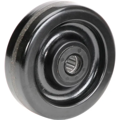 Global Industrial™ 5" x 1-1/2" Molded Plastic Wheel - Axle Size 3/4"
