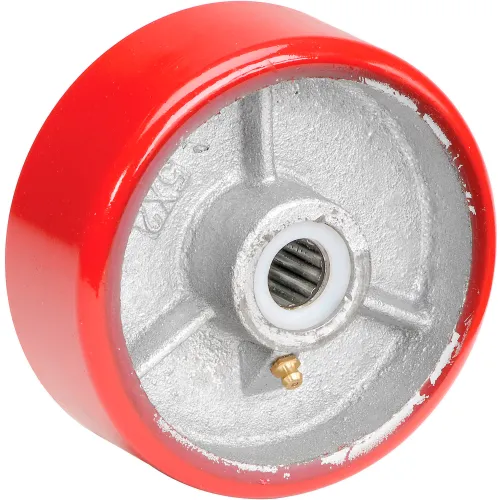 Global Industrial™ 5" x 2" Polyurethane Wheel - Axle Size 3/4"