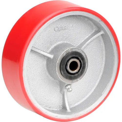 Global Industrial™ 6" x 2" Polyurethane Wheel - Axle Size 3/4"