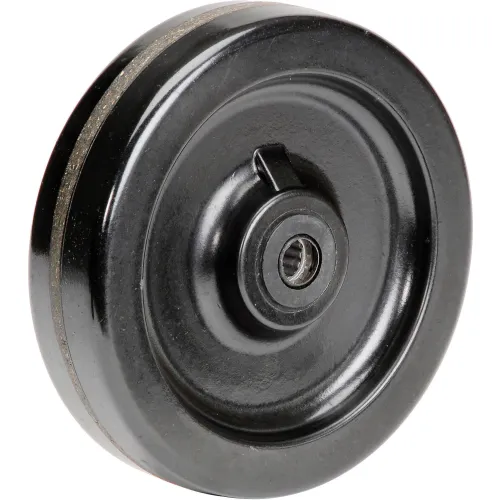 Global Industrial™ 8" x 2" Molded Plastic Wheel - Axle Size 3/4"