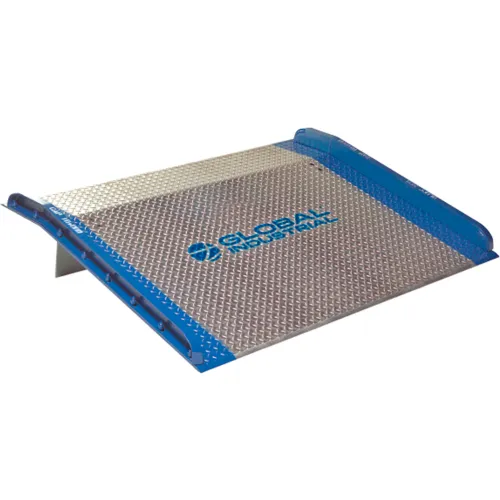 Global Industrial™ Aluminum Dock Board w/Steel Curbs, 60"W x 48"L, 10,000 Lb. Cap.