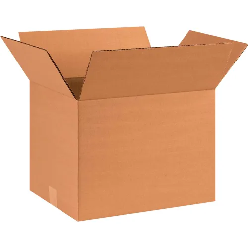 Global Industrial™ Cardboard Corrugated Boxes, 16"L x 12"W x 12"H, Kraft - Pkg Qty 25