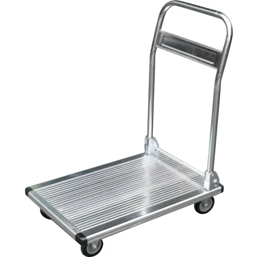 Global Industrial™ Folding Aluminum Platform Truck 29 x 19 400 Lb. Capacity