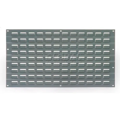 Global Industrial™ Louvered Wall Panel Without Bins 18x19 Gray Price for pack of 4