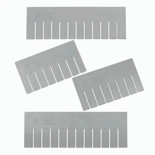 Global Industrial™ Width Divider DS92060 for Plastic Dividable Grid Container DG92060, Qty 6