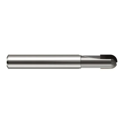 Harvey Tool 12012 | 3/16" Diameter x 3/16" Shank x 1/4" LOC x 2" OAL 2FL PCD Coated Carbide Ball End Mill