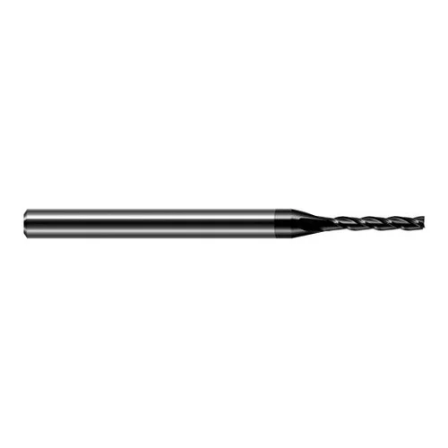 Harvey Tool 12735-C4 | 0.90mm Diameter x 1/8" Shank x 0.175" LOC x 2-1/2" OAL 3 Flute Amorphous Diamond Coated Carbide Square End Mill