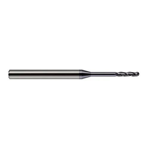Harvey Tool 13825-C3 |Diameter x 0.1250" LOC x 1/8" Shank x 2-1/2" OAL AlTiN Coated Carbide Miniature Ball Deburring End Mill