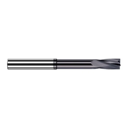 Harvey Tool 2550M-C3 | 10mm Diameter x 1" LOC x 1" Shank x 4" OAL 4FL AlTiN Coated Carbide Flat Bottom Counterbores