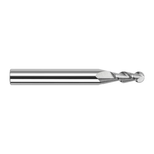 Harvey Tool 27820 | 0.0200" Diameter x 1/8" Shank x 0.0600" LOC x 1-1/2" OAL 2FL Uncoated Carbide Ball End Mill