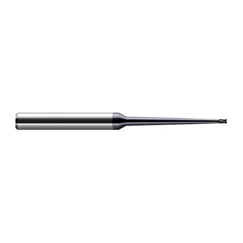 Harvey Tool 30862-C6 | 1/16" Diameter x 1/4" Shank x 3/32" LOC x 4" OAL 2FL AlTiN Nano Coated Carbide Square End Mill