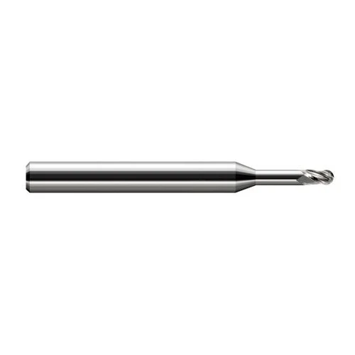 Harvey Tool 33495 | 0.0950" Diameter x 0.1420" LOC x 1/8" Shank x 2-1/2" OAL Uncoated Carbide Miniature Ball Deburring End Mill