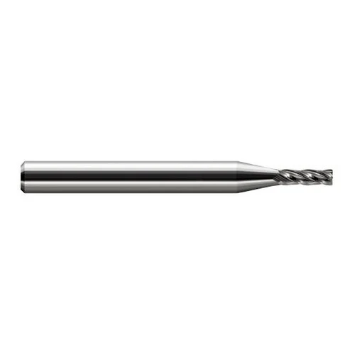 Harvey Tool 34860 | 3/16" Diameter x 3/16" Shank x 5/8" LOC x 2" OAL 0.0600" Radius Uncoated Carbide Corner Radius End Mill