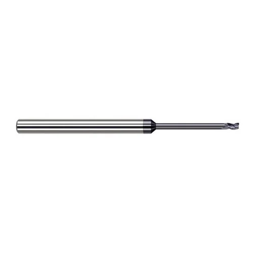Harvey Tool 35508-C3 | 1/8" Diameter x 1/8" Shank x 3/16" LOC x 3" OAL 3FL AlTiN Coated Carbide Square End Mill