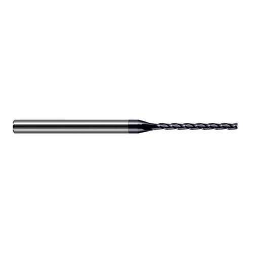 Harvey Tool 35862-C3 | 1/16" Diameter x 1/8" Shank x 0.950" LOC x 2-1/2" OAL x 3 Flute AlTiN Coated Carbide Square End Mill