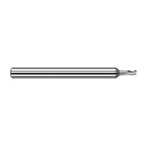 Harvey Tool 47840 | 0.040" Diameter x 1/8" Shank x 0.060" LOC x 2.500" OAL 3 Flute Uncoated Carbide Square End Mill