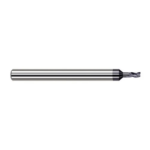 Harvey Tool 47870-C3 | 0.070" Diameter x 1/8" Shank x 0.105" LOC x 2.500" OAL 3 Flute AlTiN Coated Carbide Square End Mill
