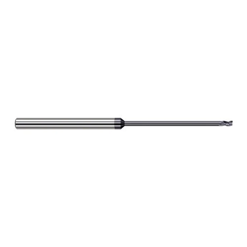 Harvey Tool 58345-C3 | 0.045" Diameter x 1/8" Shank x 0.067" LOC x 2.500" OAL 3 Flute AlTiN Coated Carbide Square End Mill