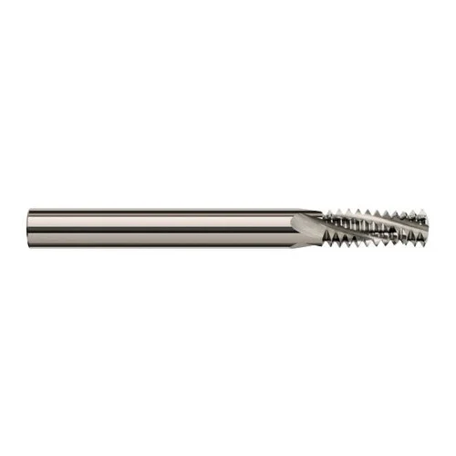 Harvey Tool 70104 | 5/8"-11 Thread x 0.4700" Cutting Diameter 4FL Uncoated Carbide Helical Flute Thread Mill