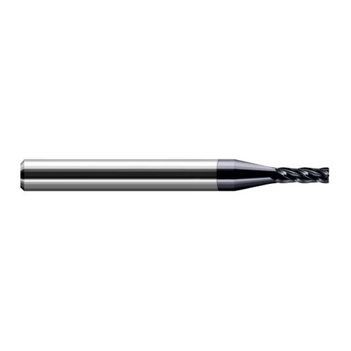 Harvey Tool 75205-C3 | 5/32" Diameter x 3/16" Shank x 9/16" LOC x 2" OAL 0.0050" Radius AlTiN Coated Carbide Corner Radius End Mill