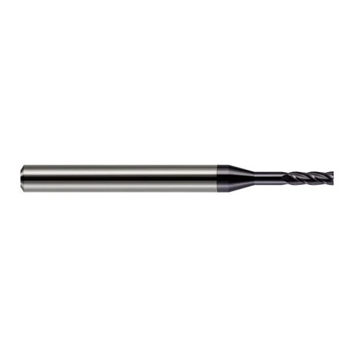Harvey Tool 76480-C3 | 0.080" Diameter x 1/8" Shank x 0.240" LOC x 1.500" OAL 4 Flute AlTiN Coated Carbide Square End Mill
