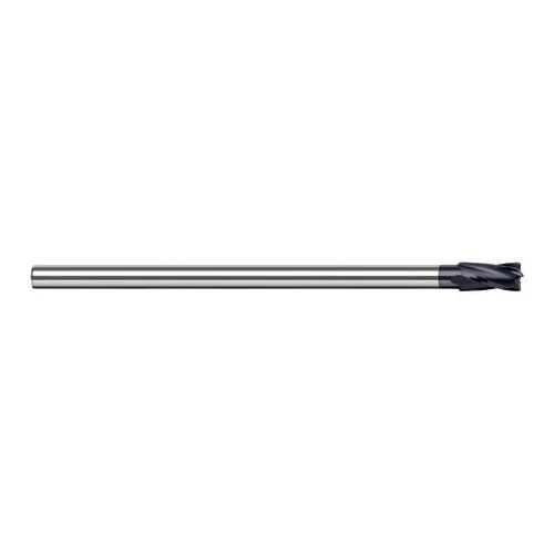Harvey Tool 844916-C3 | 1/4" Diameter x 3/16" Shank x 3/8" LOC x 3" OAL 0.0300" Radius AlTiN Coated Carbide Corner Radius End Mill