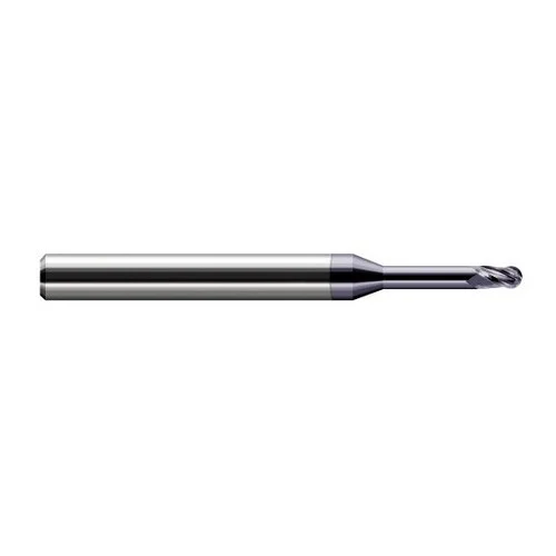 Harvey Tool 860631-C3 | 1/32" Diameter x 0.0470" LOC x 1/8" Shank x 2-1/2" OAL AlTiN Coated Carbide Miniature Ball Deburring End Mill