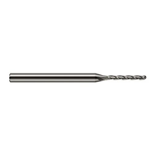 Harvey Tool 861508 | 1/8" Diameter x 0.8750" LOC x 1/8" Shank x 2-1/2" OAL Uncoated Carbide Miniature Ball Deburring End Mill
