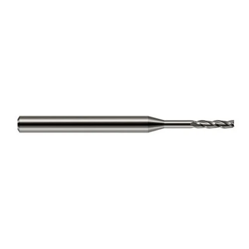 Harvey Tool 876708 | 1/8" Diameter x 1/8" Shank x 5/8" LOC x 2-1/2" OAL 3FL Uncoated Carbide Square End Mill