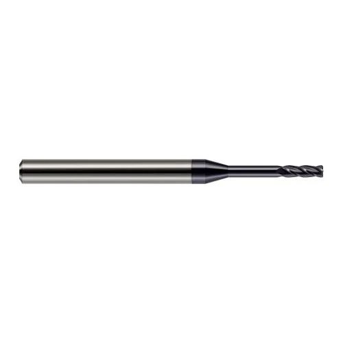 Harvey Tool 876862-C3 | 1/16" Diameter x 1/8" Shank x 0.186" LOC x 1-1/2" OAL x 0.005" Radius 4 Flute AlTiN Coated Carbide Corner Radius End Mill
