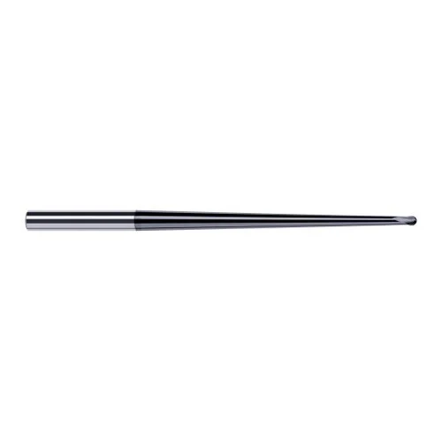 Harvey Tool 882843-C6 | 1/16" Diameter x 3/16" Shank x 0.0500" LOC x 2" OAL 2FL AlTiN Nano Coated Carbide Ball End Mill