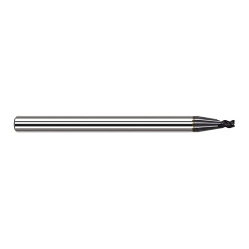 Harvey Tool 888062-C6 | 1/16" Diameter x 1/8" Shank x 0.0500" LOC x 1-1/2" OAL 3FL AlTiN Nano Coated Carbide Single End Mill for Exotic Alloys