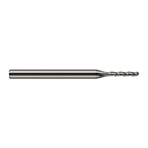 Harvey Tool 895808 | 1/8" Diameter x 0.5000" LOC x 1/8" Shank x 2-1/2" OAL Uncoated Carbide Miniature Ball Deburring End Mill