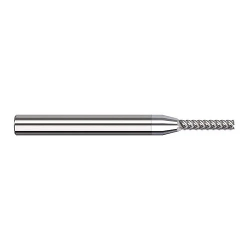 Harvey Tool 915557-C8 | 3.000mm Diameter x 4.000mm Shank x 15.000mm LOC x 50.000mm OAL 5FL TiB2 Coated Carbide Single End Mill