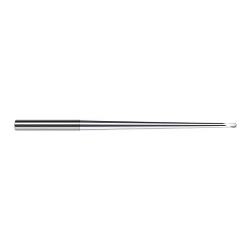 Harvey Tool 925070-C8 | 3/32" Diameter x 3/16" Shank x 0.0740" LOC x 2" OAL 2FL TiB2 Coated Carbide Ball End Mill