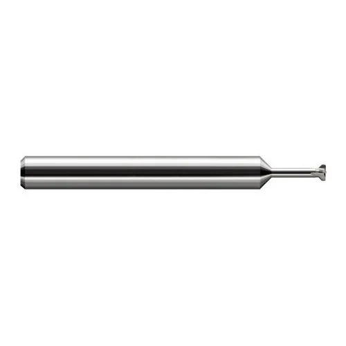 Harvey Tool 946009 | 0.2450" Diameter x 0.0720" LOC x 1/4" Shank x 2-1/2" OAL 4FL Uncoated Carbide Thread Relief Cutter