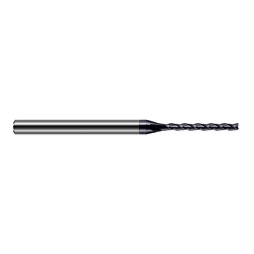 Harvey Tool 951335-C3 | 0.90mm Diameter x 1/8" Shank x 0.350" LOC x 2-1/2" OAL 3 Flute AlTiN Coated Carbide Square End Mill