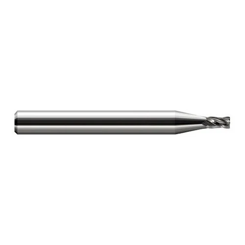 Harvey Tool 987531 | 1/32" Diameter x 1/8" Shank x 3/64" LOC x 1-1/2" OAL 0.0030" Radius Uncoated Carbide Corner Radius End Mill