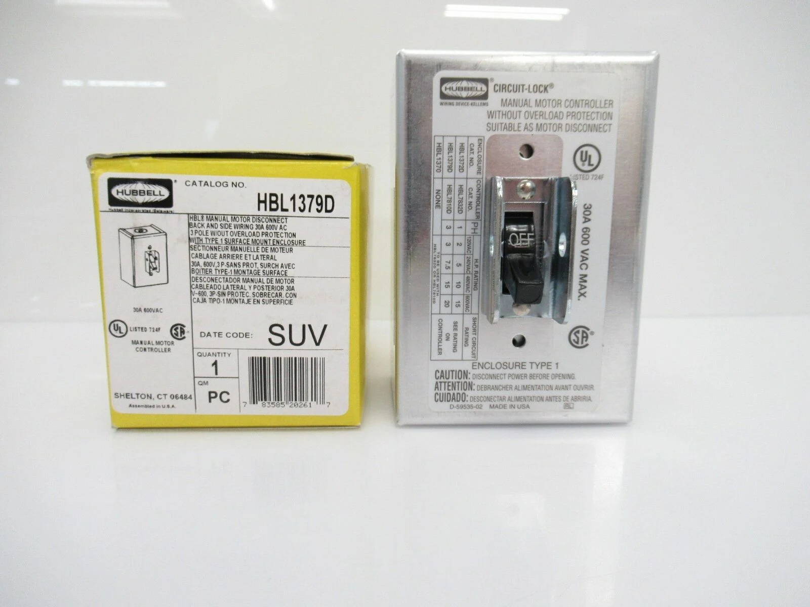 HBL1379D Hubbell Switche and Lighting Control