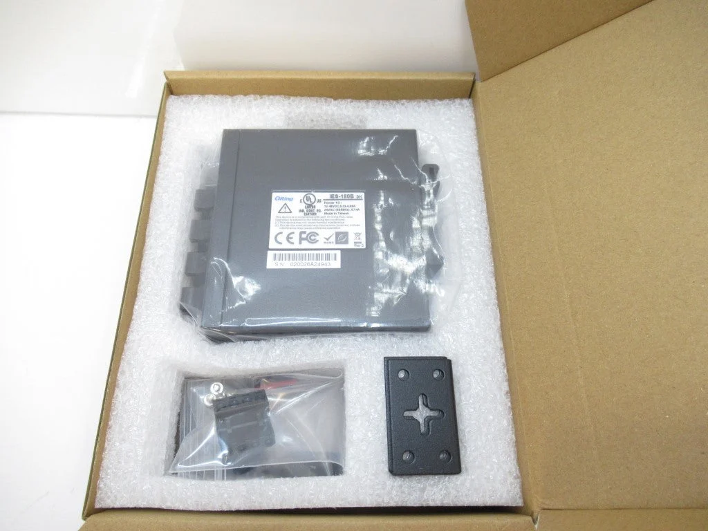 IES-180B ORing Industrial 8-Port Mini Type Unmanaged Ethernet Switch