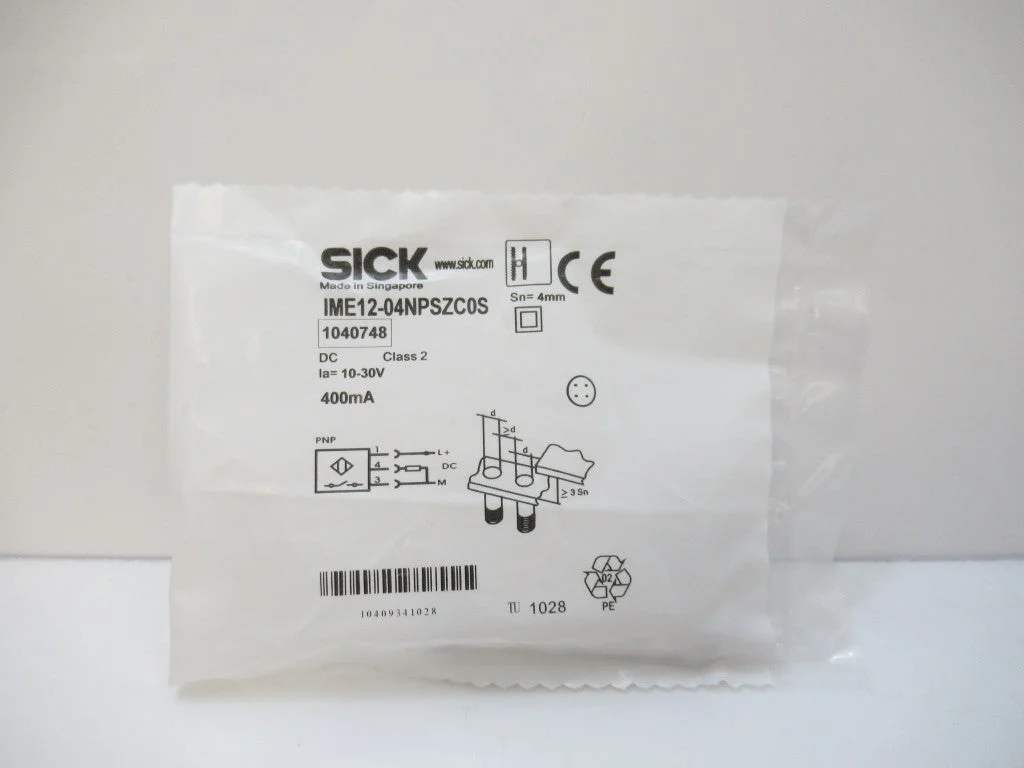 IME12-04NPSZC0S 1040748 Sick Proximity Sensor, Inductive,M12 4-Pin