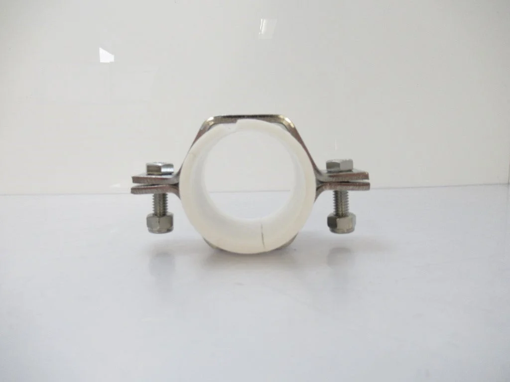 J24PVC20 TPW - Tube Hanger 2" SS With PVC Sleeve