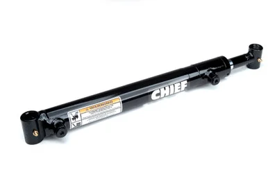 LD Welded Loader Hydraulic Cylinder: 2 Bore x 19.25 Stroke, 1.25 Rod