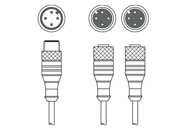Leuze CB-M12-SC44: Distribution Box Cable - 150766